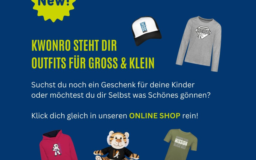 💥KWONRO STEHT DIR! Unser brandneuer Shop ist ab sofort für Euch online 💥