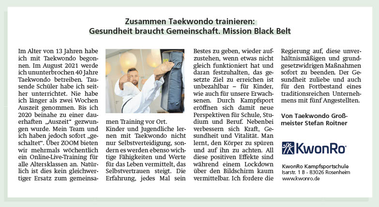 Jetzt reden wir!