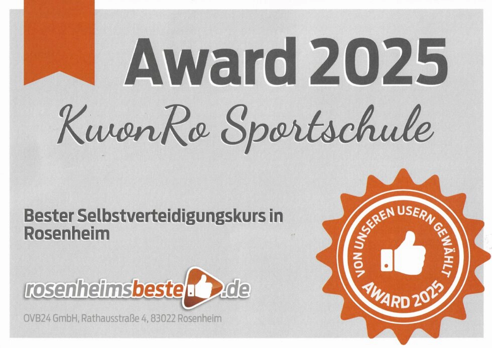 KwonRo beste Selbstverteidigung Rosenheim